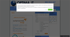 Desktop Screenshot of optimait.es